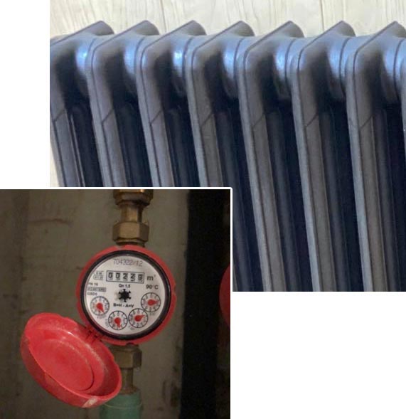 Contadores de sistemas térmicos